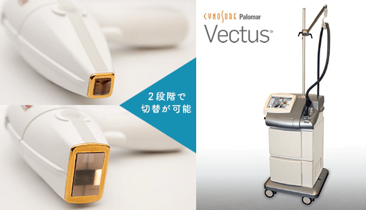 姫路メディカルクリニックの医療脱毛で使用する「Vectus(ベクタス)」